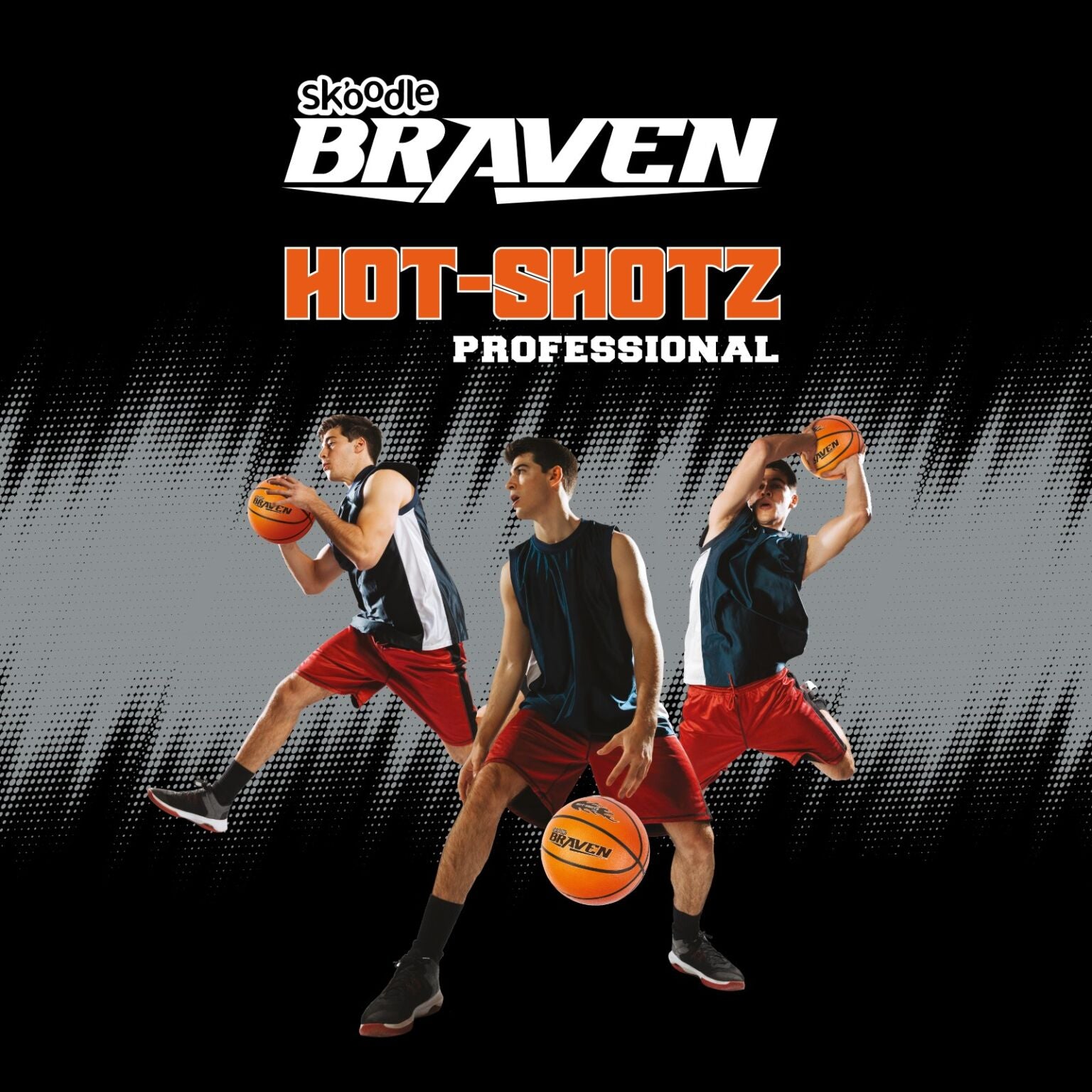Skoodle Braven Hot-Shotz Basketball – Size 5
