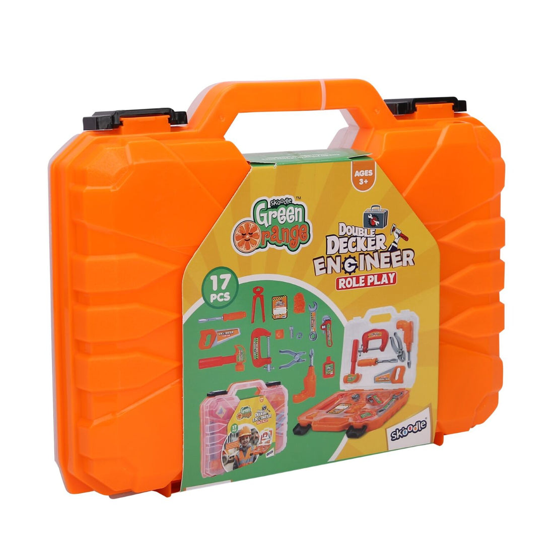 Skoodle Double Decker Engineer Suitcase Role Play