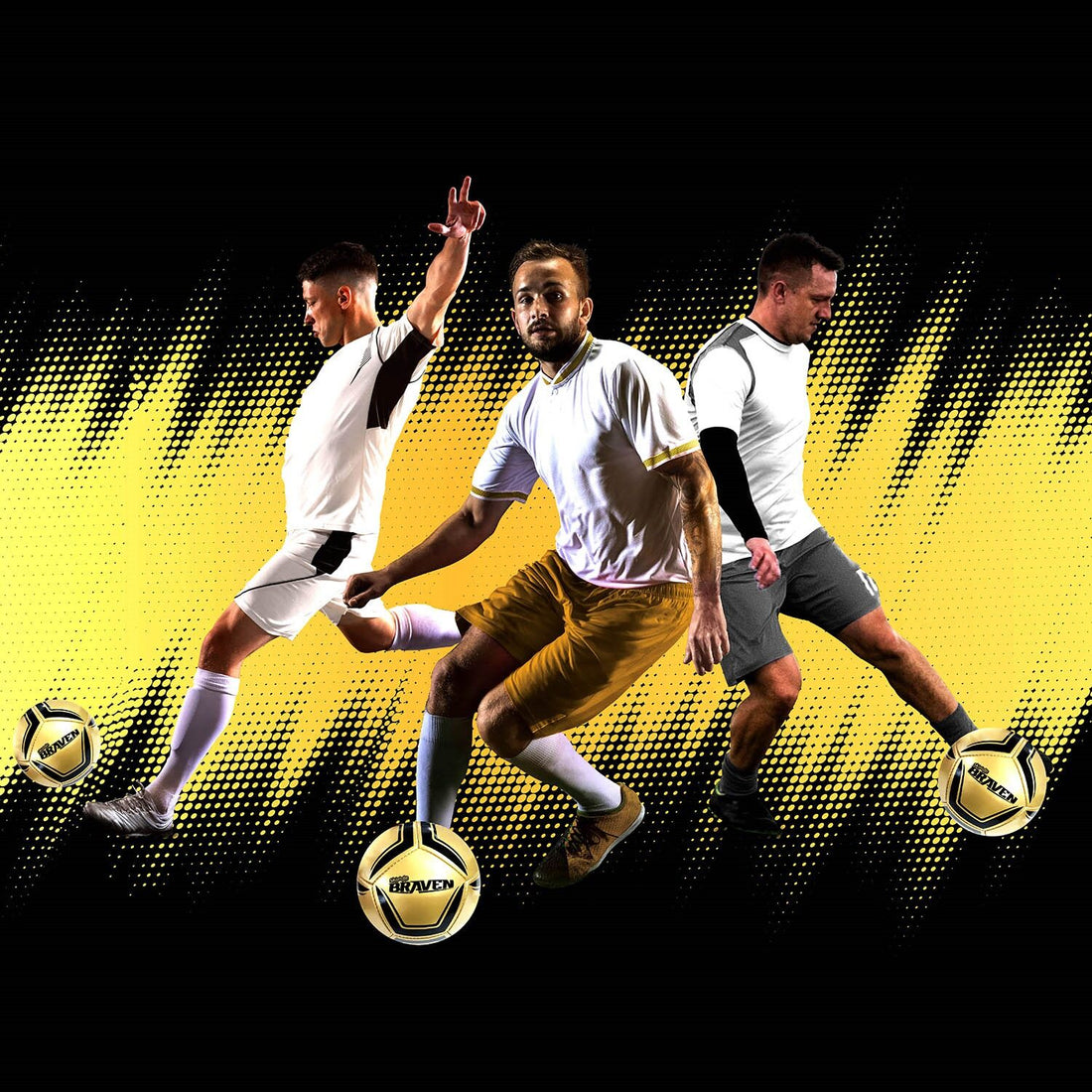 Skoodle BRAVEN Metal Master Football – Size 5 (High Shine Graphite Underglass)