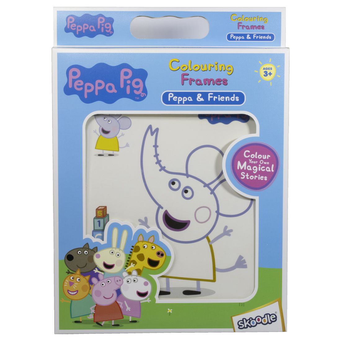 Peppa & Friends Colouring Frames