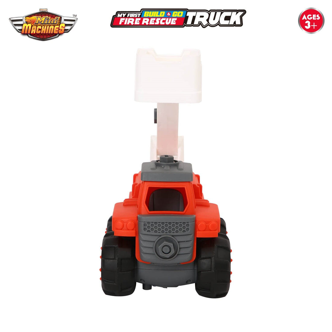 Skoodle Build & Go Fire Rescue Truck Red