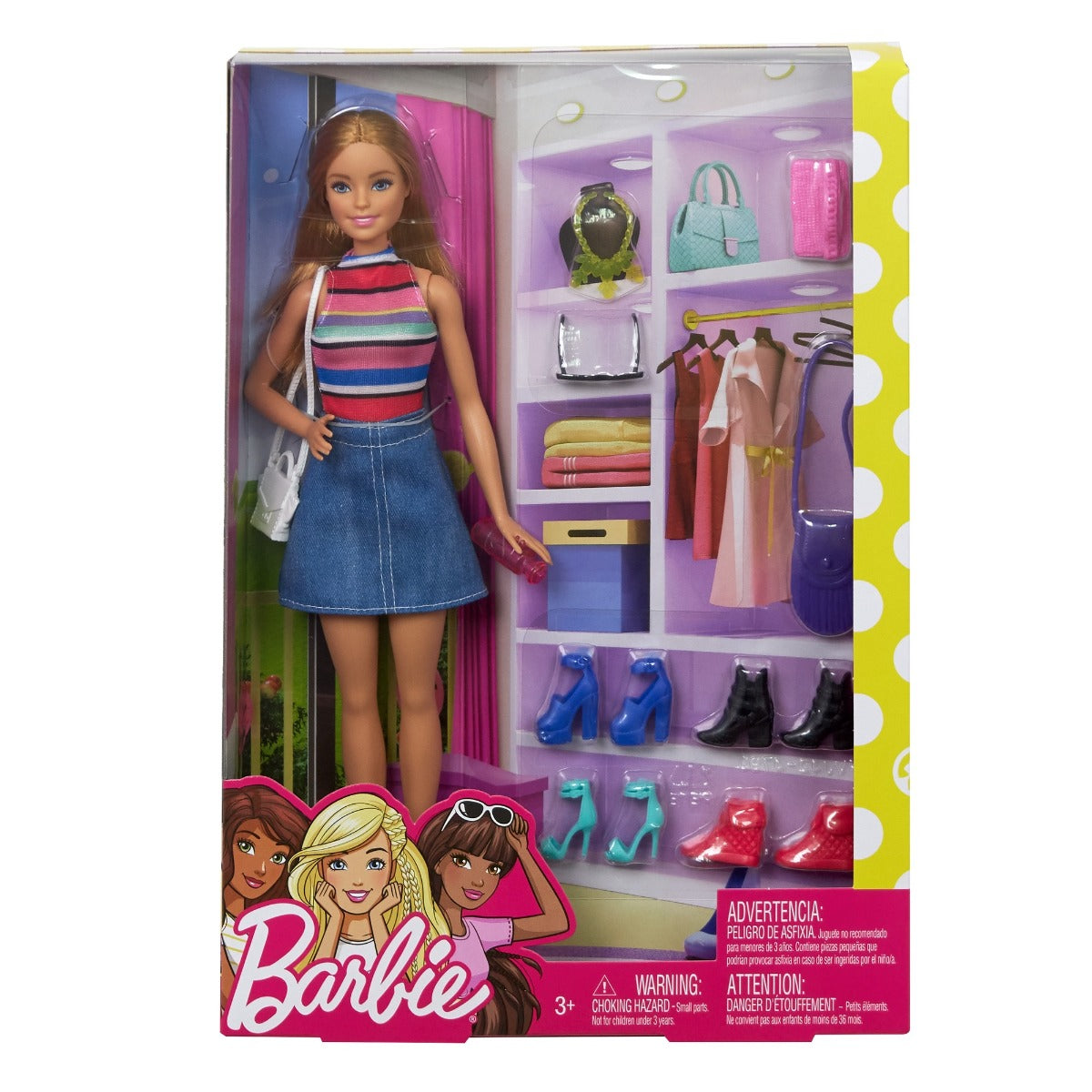 Barbie Doll & Shoes - Skoodle