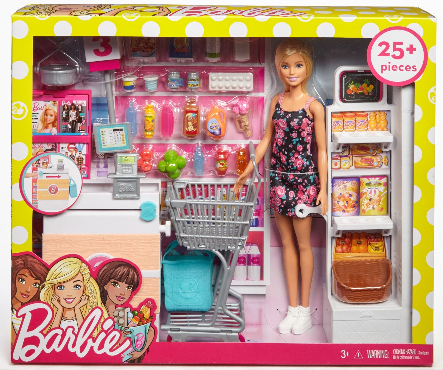 Barbie Supermarket With Doll
