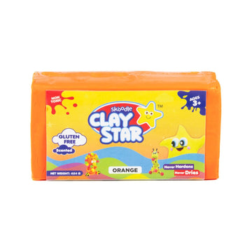 Skoodle Clay Star – 454 gm (Orange)