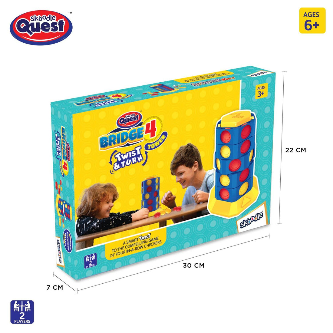 Skoodle Quest Bridge 4 Tower Twist & Turn