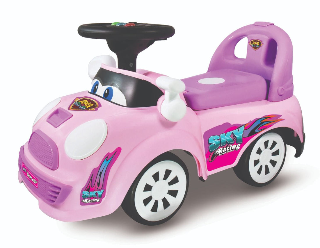 Skoodle Power Play Sky Ride-On - Pink
