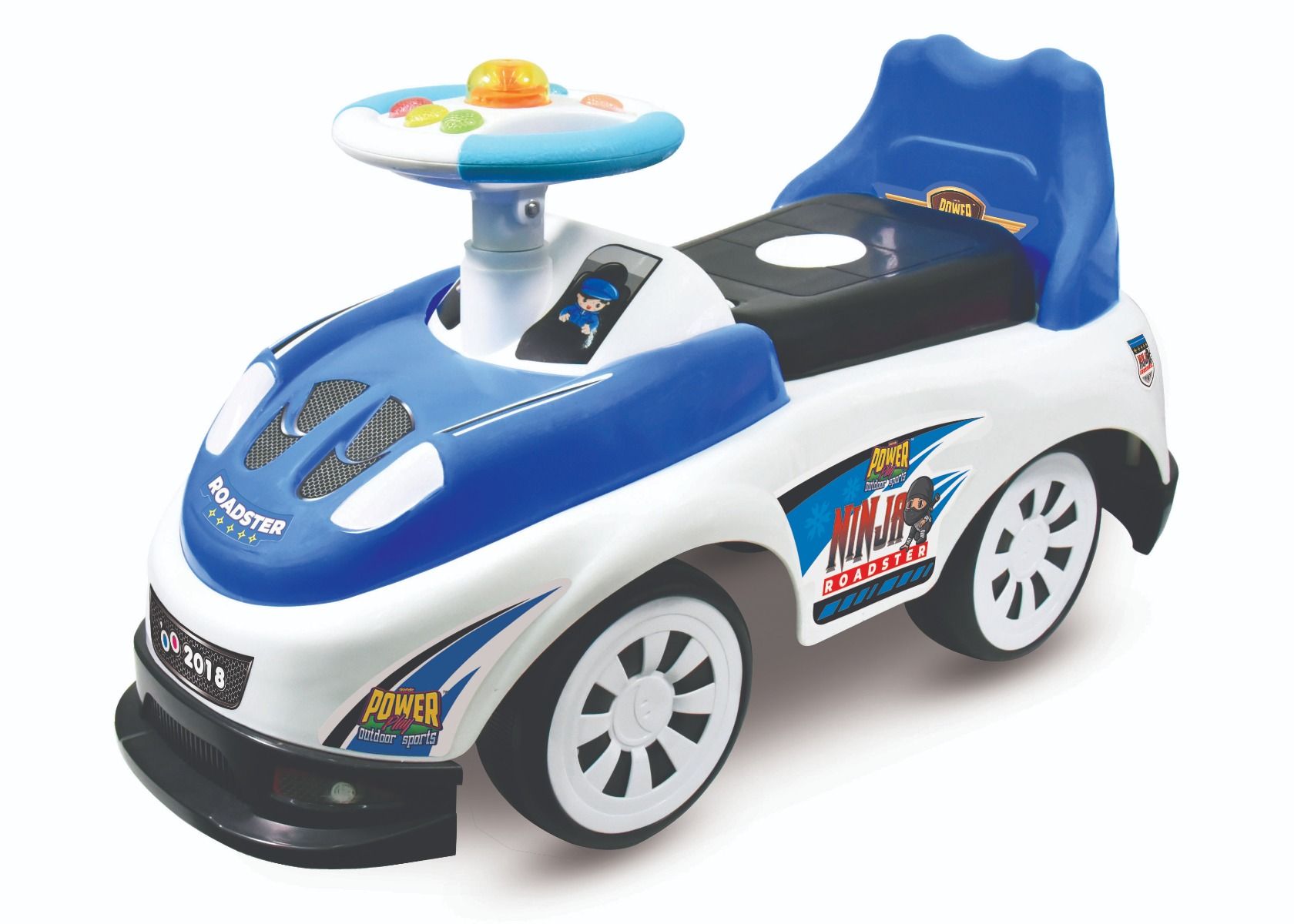 Skoodle Power Play Ninja Ride-On