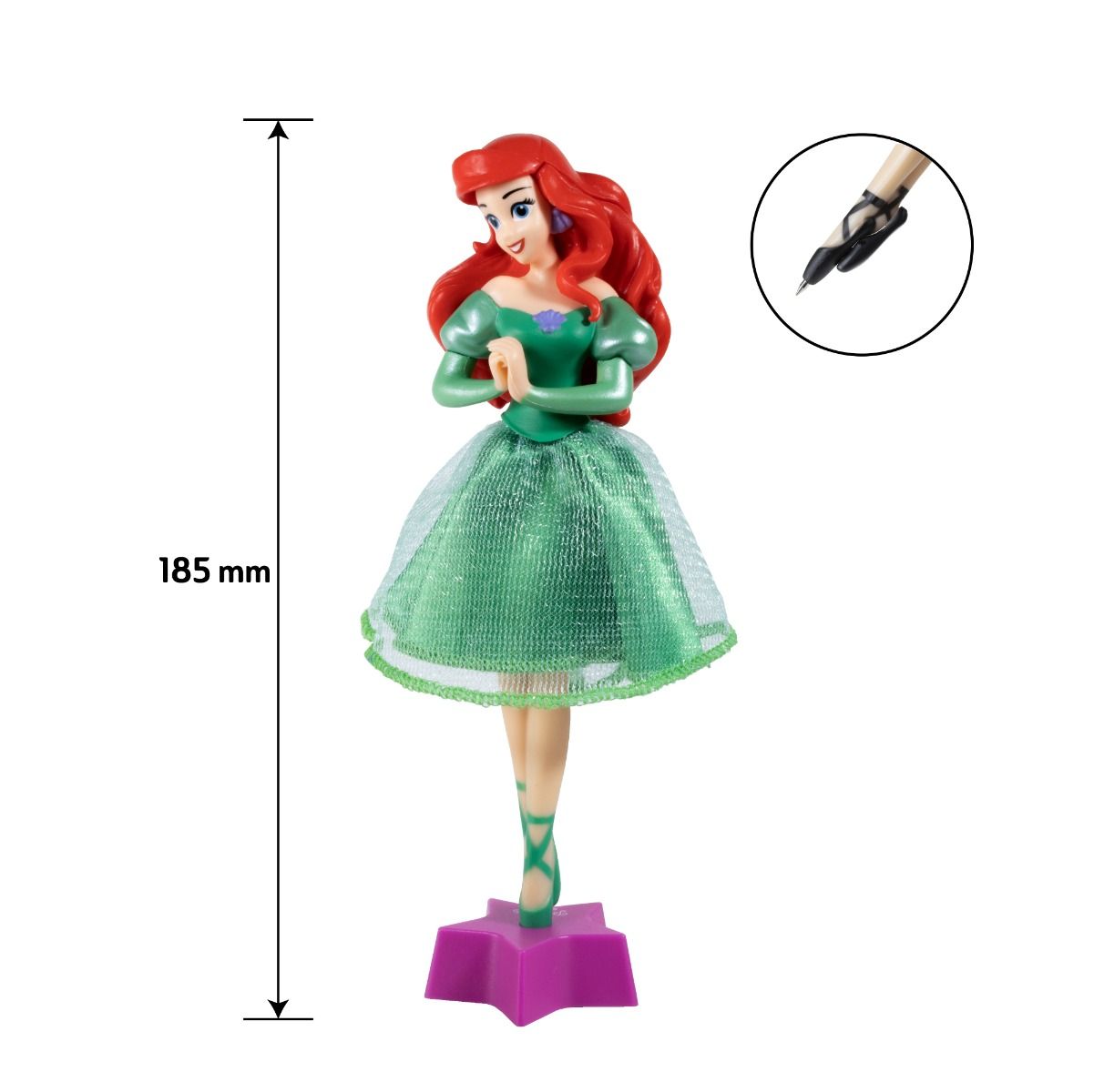 Disney Princess 3D Pens | Multicolor|Gift Collectible Pvc Figure - Ariel