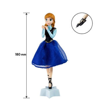 Disney Princess 3D Pens | Multicolor|Gift Collectible Pvc Figure - Anna