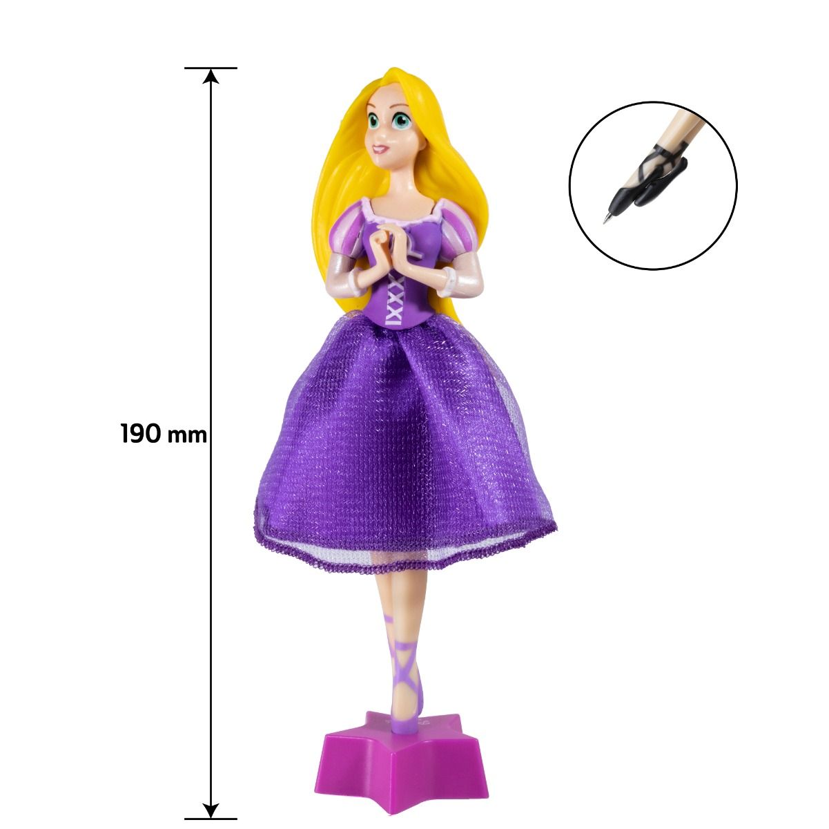 Disney Princess 3D Pens | Multicolor|Gift Collectible Pvc Figure - Rapunzel