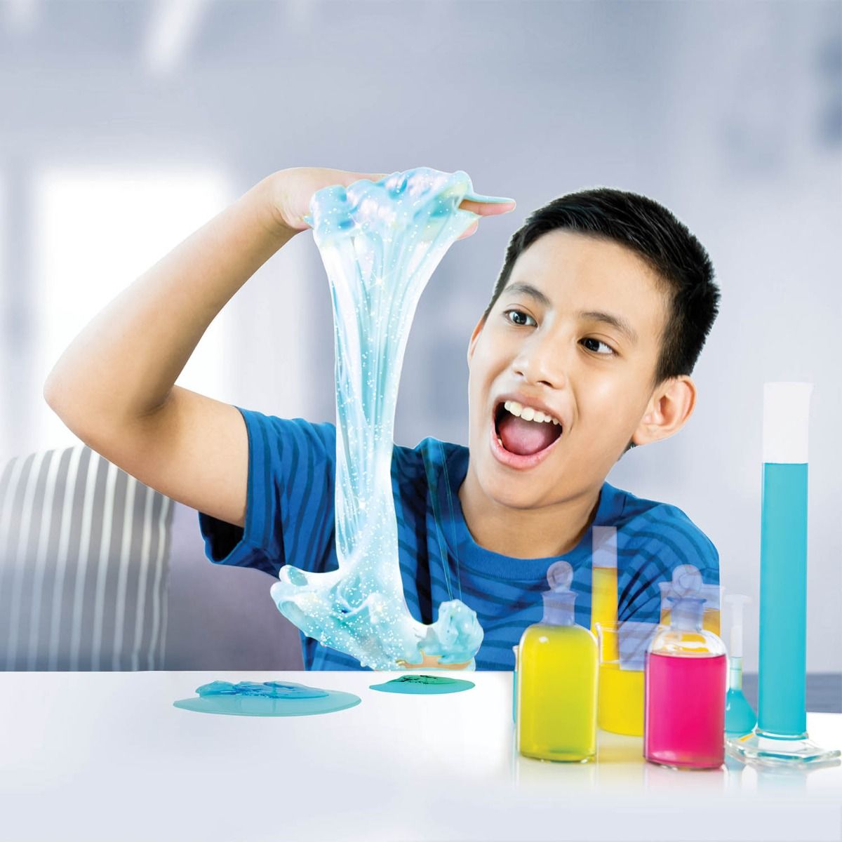 Skoodle Mickey - Make Your Own Crystal Slime, Educational Diy Activity Toy Kit For Ages 8+, Creative Learning Games For Growing Children