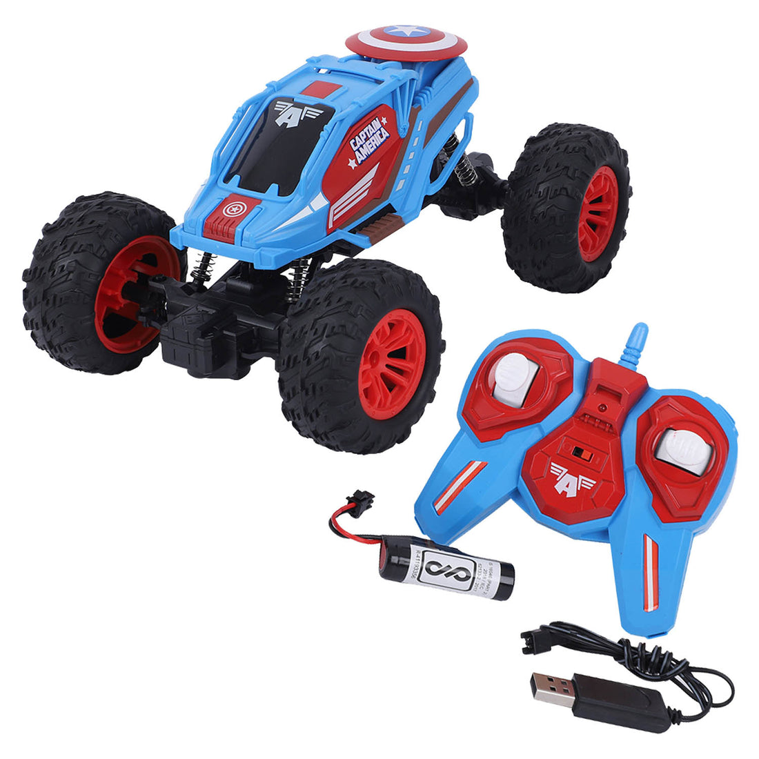 Marvel Captain America Climb & Gallop Speedster RC Car