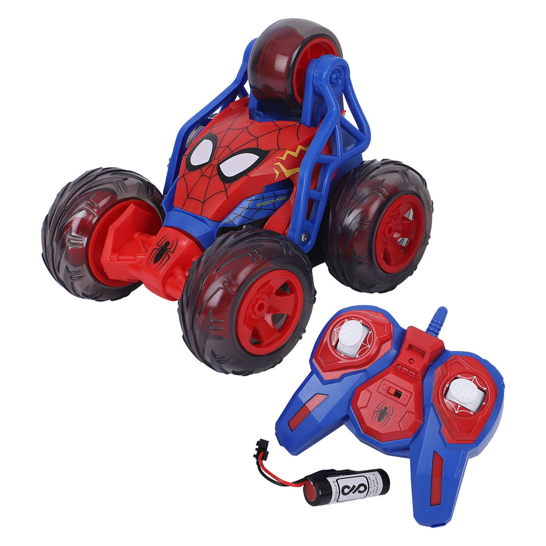 Marvel Spiderman Five-Wheel Storm Spinner RC Car