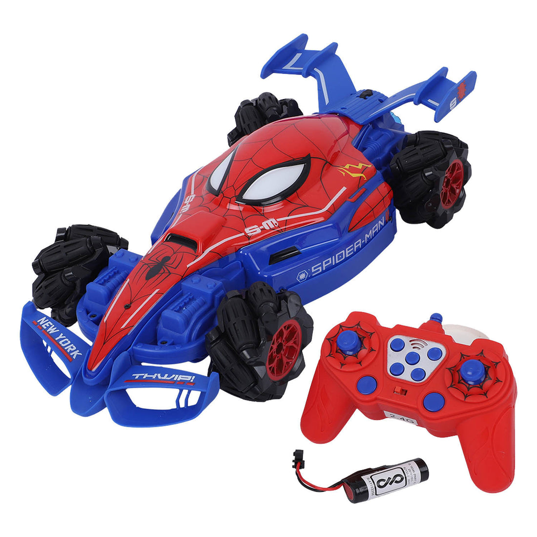 Marvel Spiderman Thwip & Drift Formula Monster RC Car