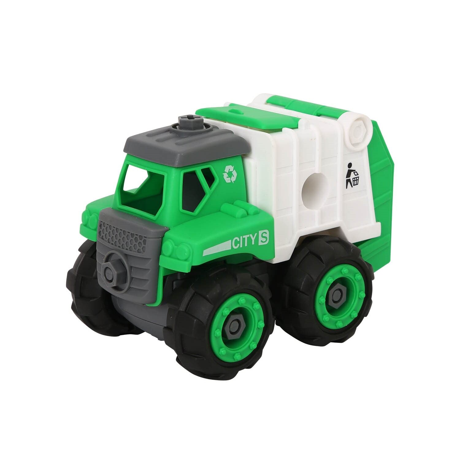 Skoodle Build & Go Garbage Compactor Truck