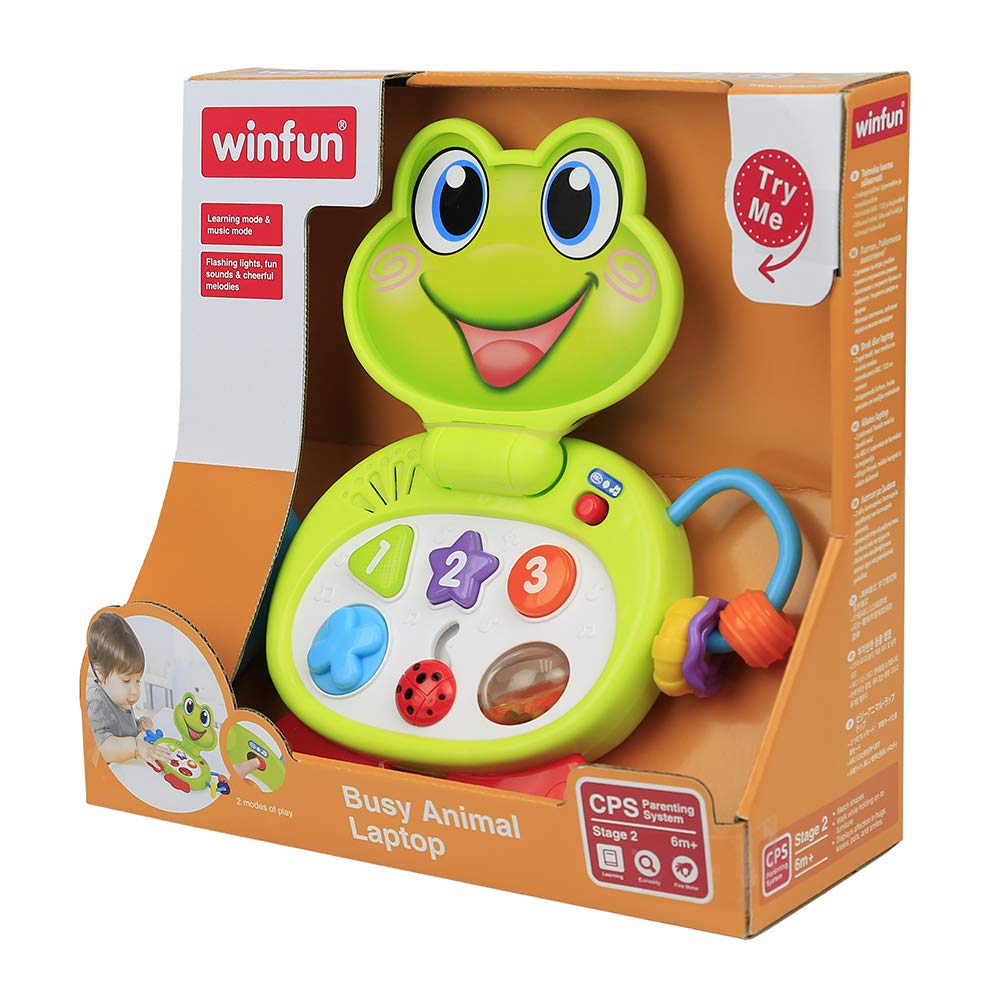 Winfun Busy Animal Laptop - Froggy