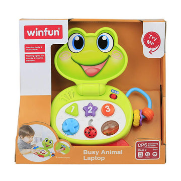 Winfun Busy Animal Laptop - Froggy