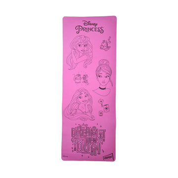 Disney Princess Yoga & Exercise Mat (22" x 58" x 0.4 cm) – In 2 Assorted Colours