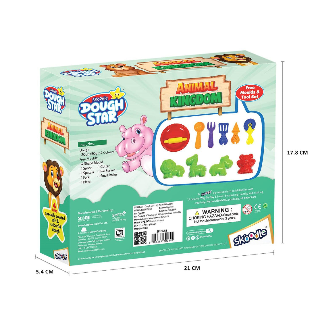 Skoodle Dough Star My Animal World