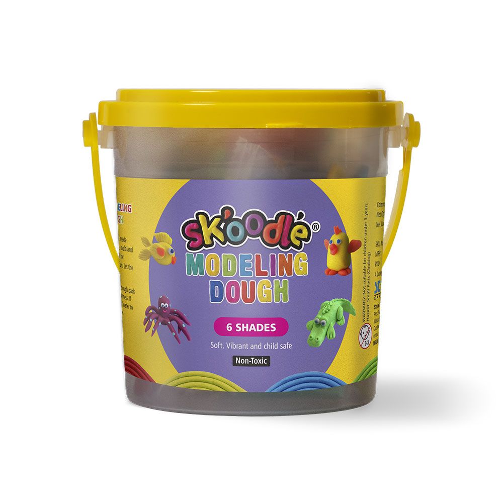 Skoodle 12 Shades Modelling Dough