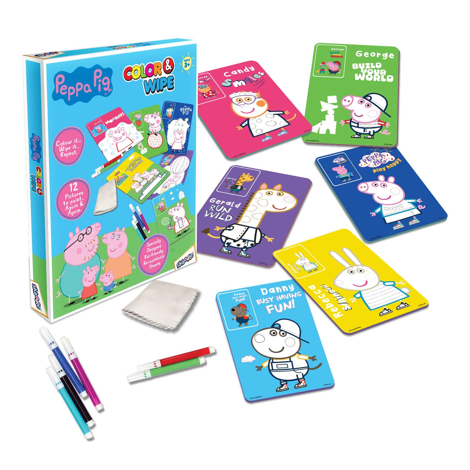 Viacom Peppa Pig Colour & Wipe Activity Kit
