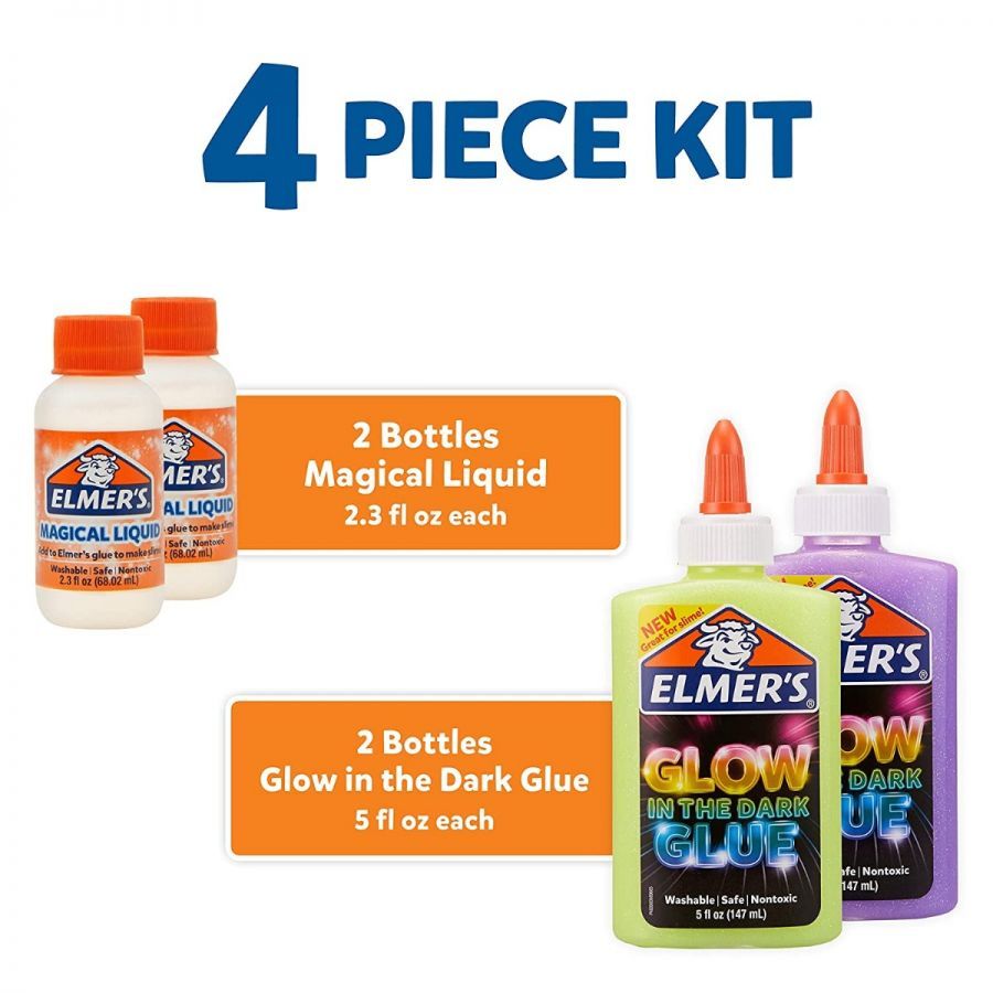 Elmer's Glow In The Dark Slime Kit