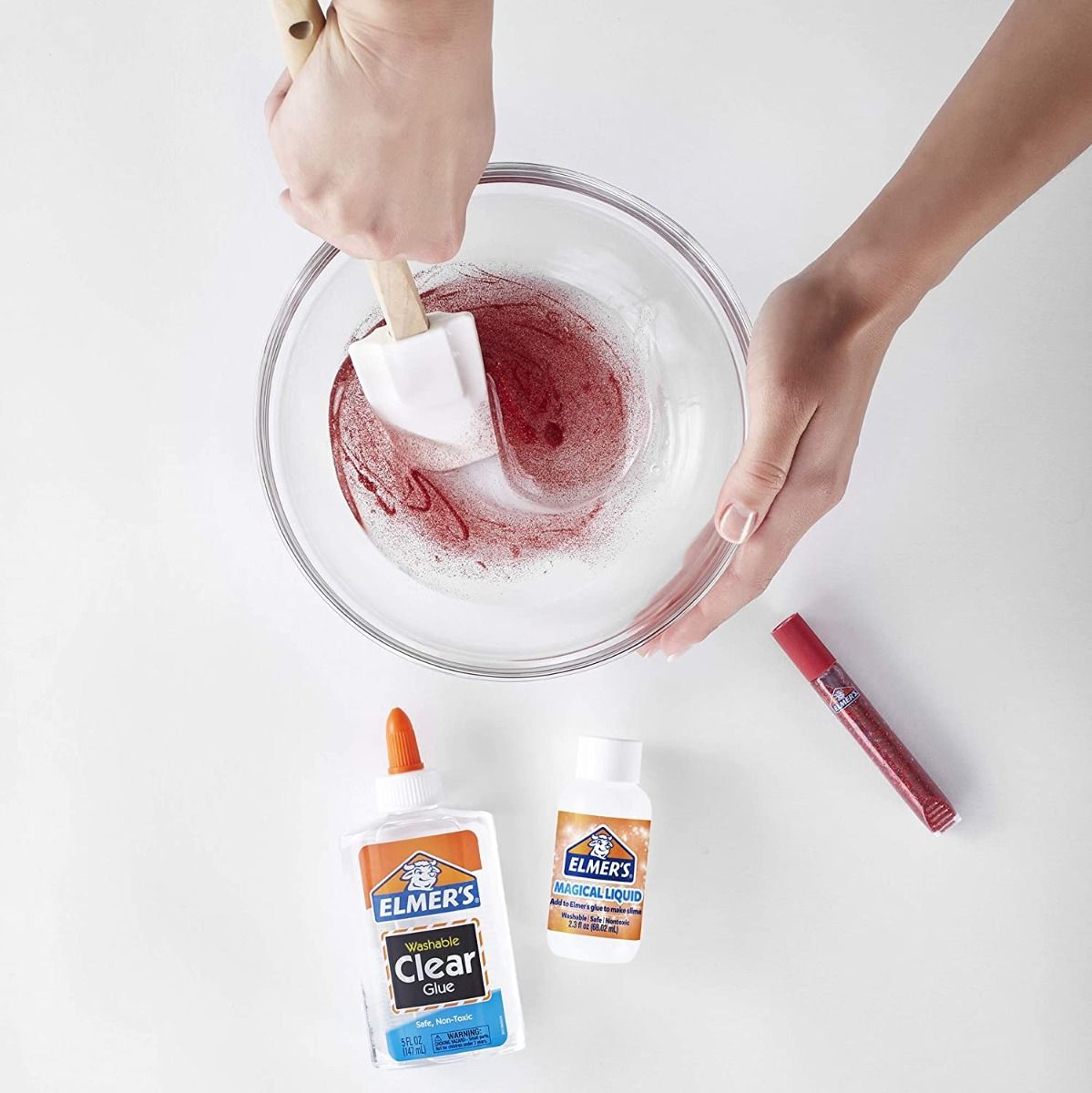 Elmer's Washable No-Run School Glue, 5 Oz Bottle, Clear