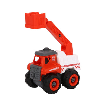 Skoodle Build & Go Fire Rescue Truck – White