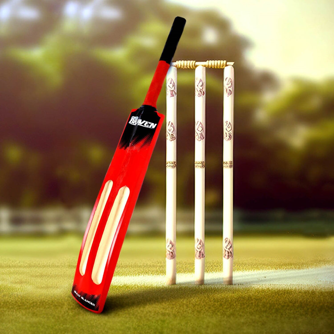 Skoodle BRAVEN Gully-Glancer Timber Scoop Cricket Bat