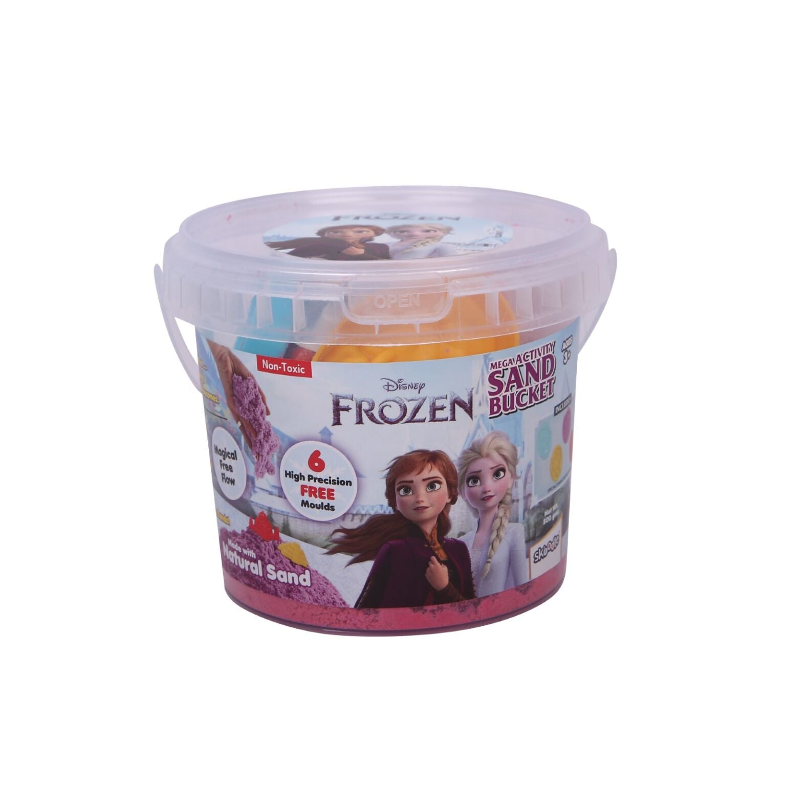 Disney Frozen Mega Sand Star Wonder Bucket – Creative Sand Play Set for Kids
