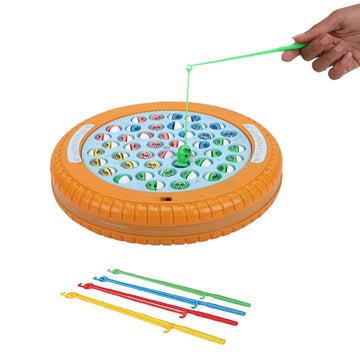 Skoodle Quest Hook Da Fish Rechargeable Game – Orange