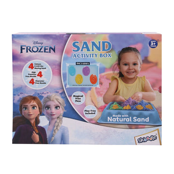 Disney Frozen Sand Activity Box – Creative Sand Play & Moulding Set