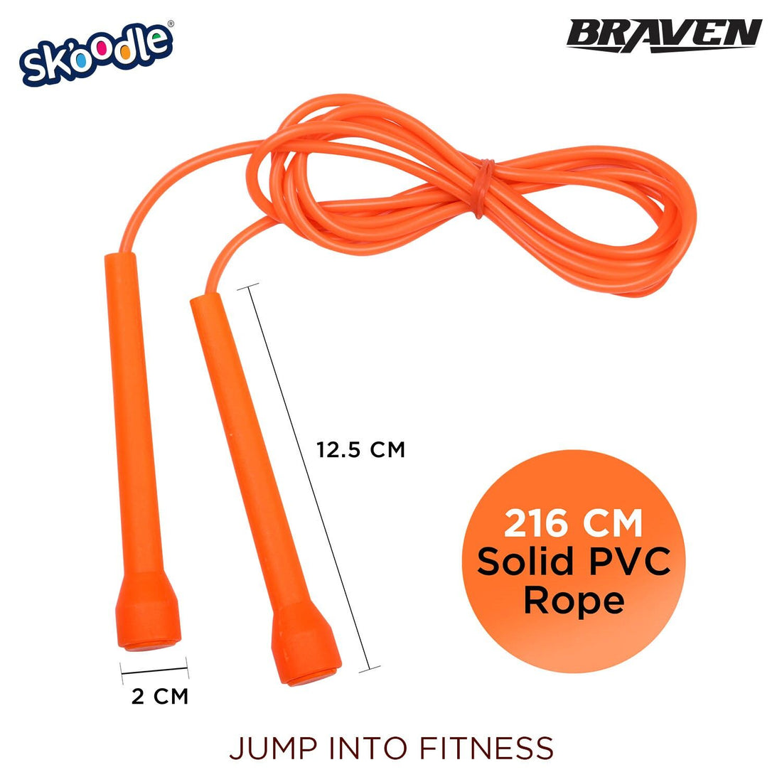 Skoodle Braven Pencil Handle Skipping Rope