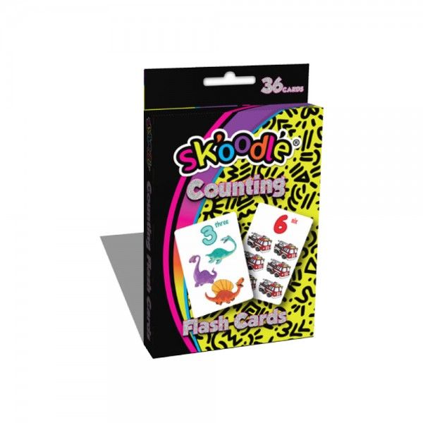 Skoodle Counting Flash Cards - 26+2 Cards