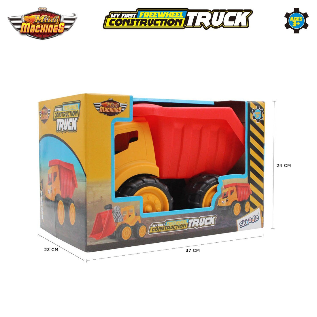 Skoodle Free Wheel Construction Truck – Dump Truck