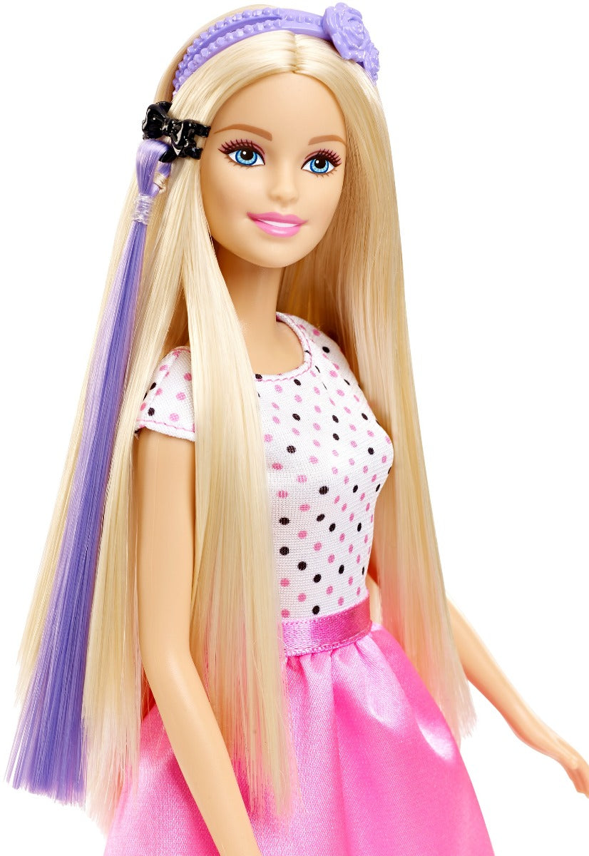 Barbie Doll With Hair Accessories Playset Dolls & Accessories for Kids age 3Y+ - Skoodle