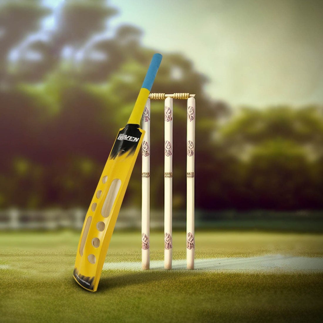 Skoodle BRAVEN Cool-Copter Timber Scoop Cricket Bat