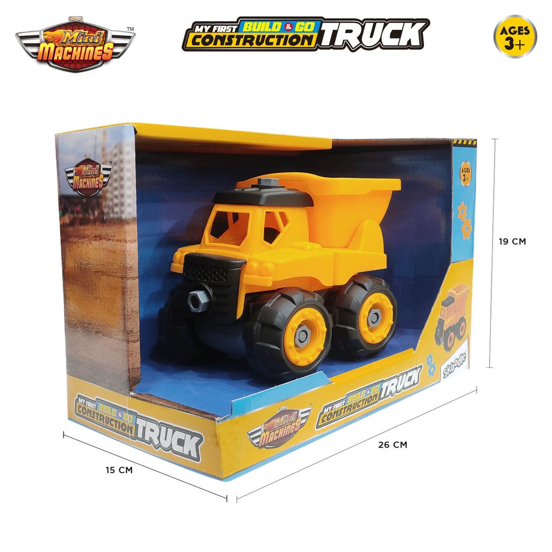 Skoodle Build & Go Dump Truck