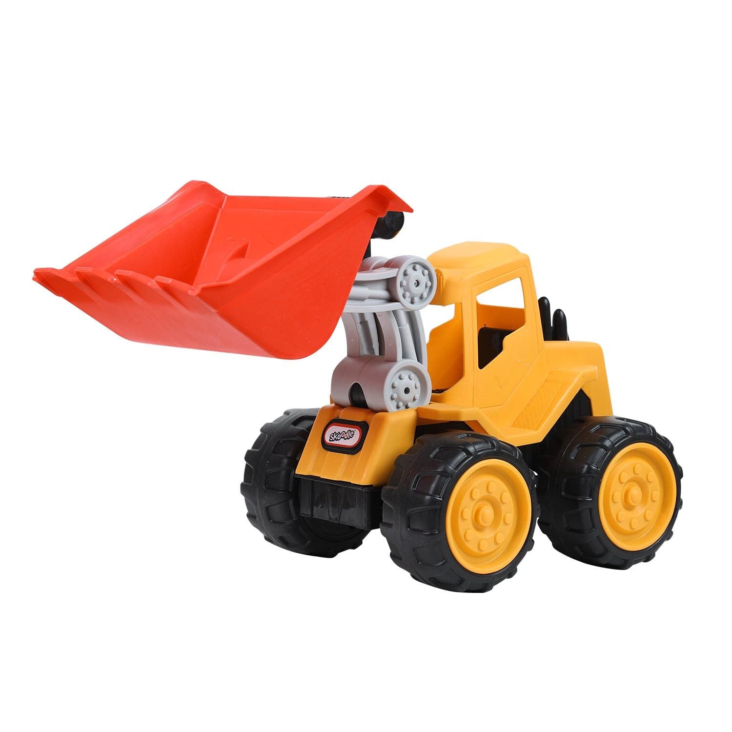 Skoodle Free Wheel Construction Truck – Bulldozer