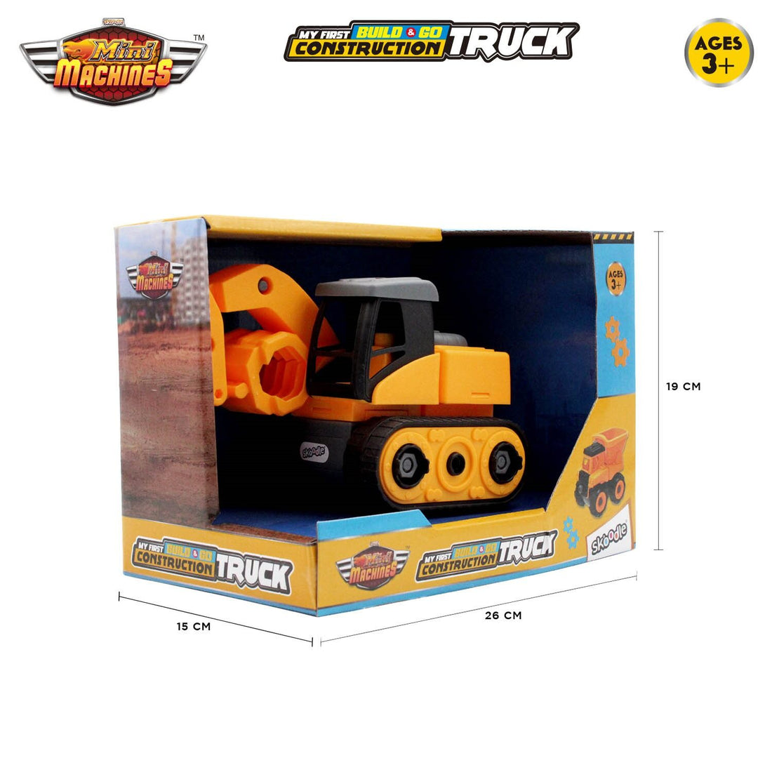 Skoodle Build & Go Excavator Truck