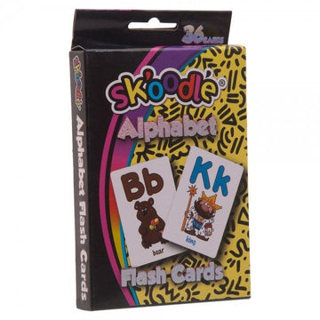 Skoodle Alphabet Flash Cards - 26+2 Cards