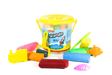 Skoodle Modelling Dough Set (25 Gm X 6 Shades)