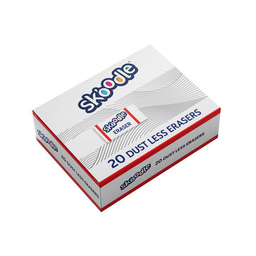 Skoodle Dustless Eraser - 20 Erasers