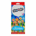 Skoodle Triangular Colour Pencils 12 Shades