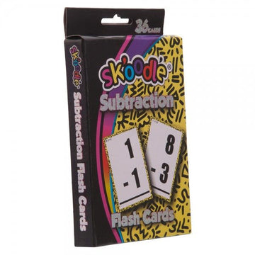 Skoodle Subtraction Flash Cards - 26+2 Cards