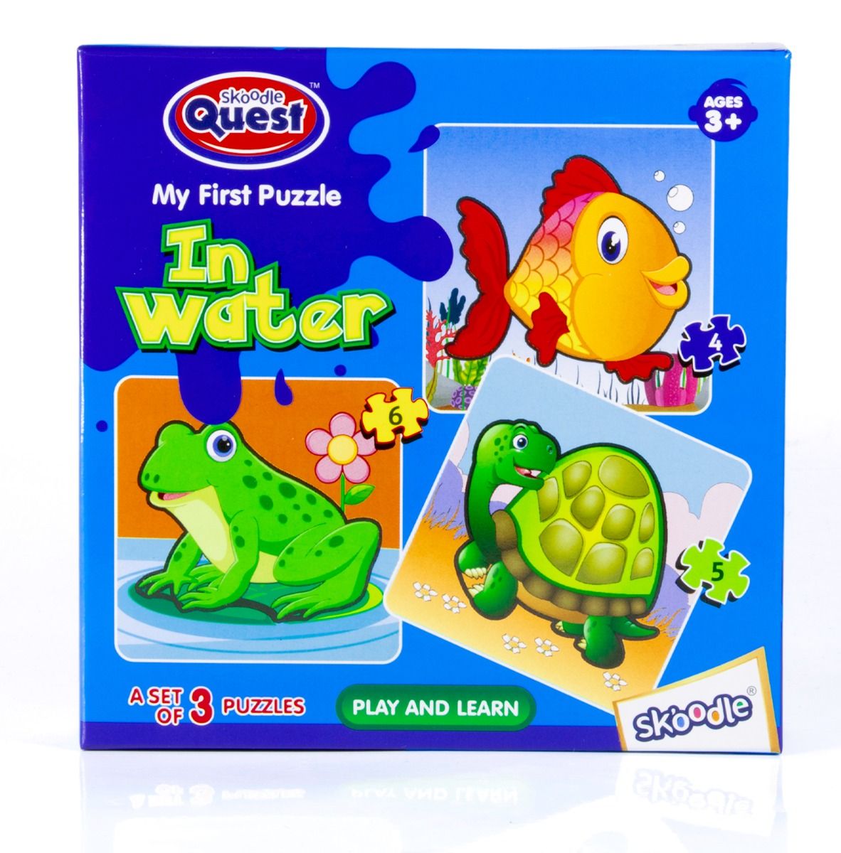 Skoodle My First Puzzle In Water For 3+ Years Kids