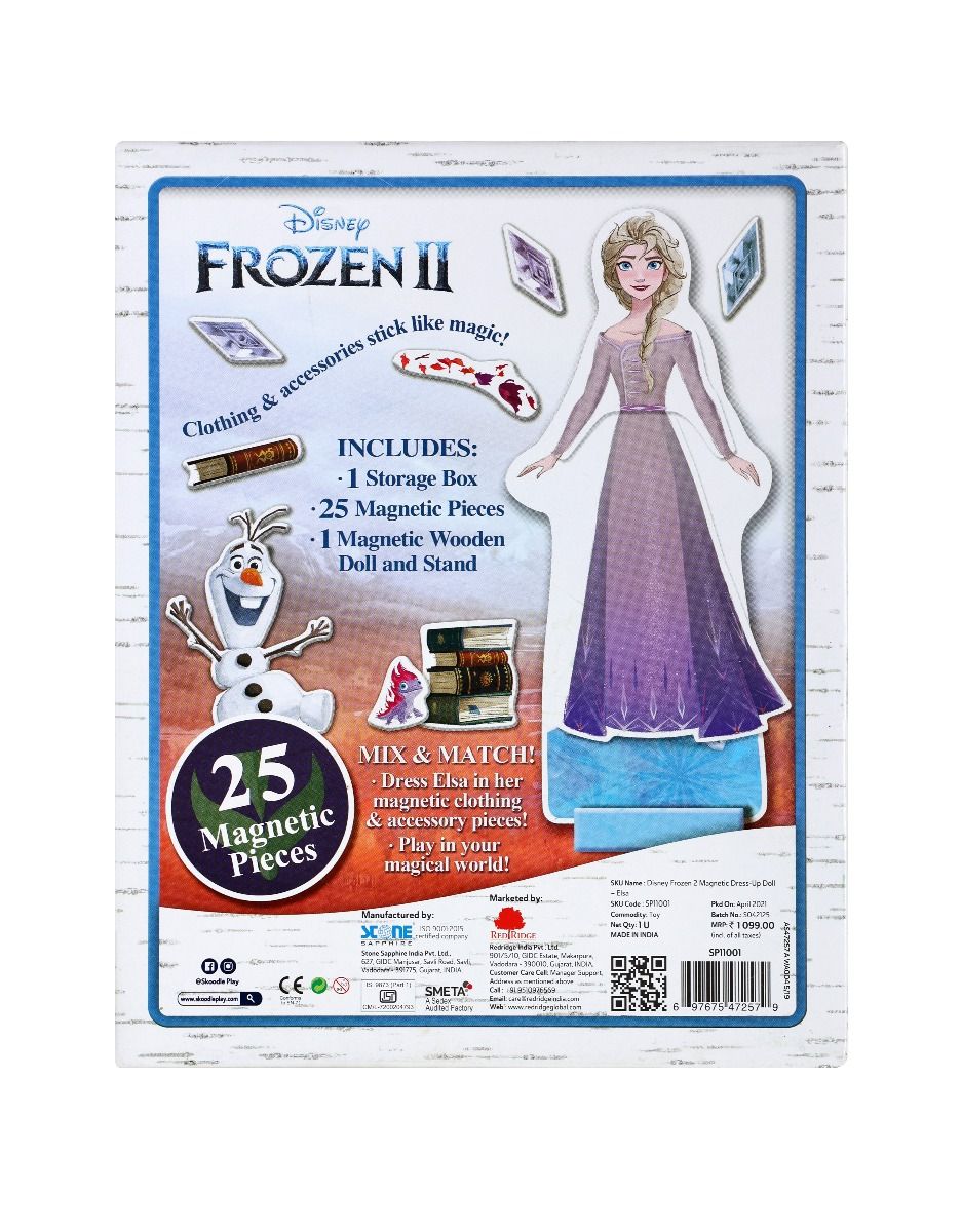 Elsa and anna magnetic dress up hot sale