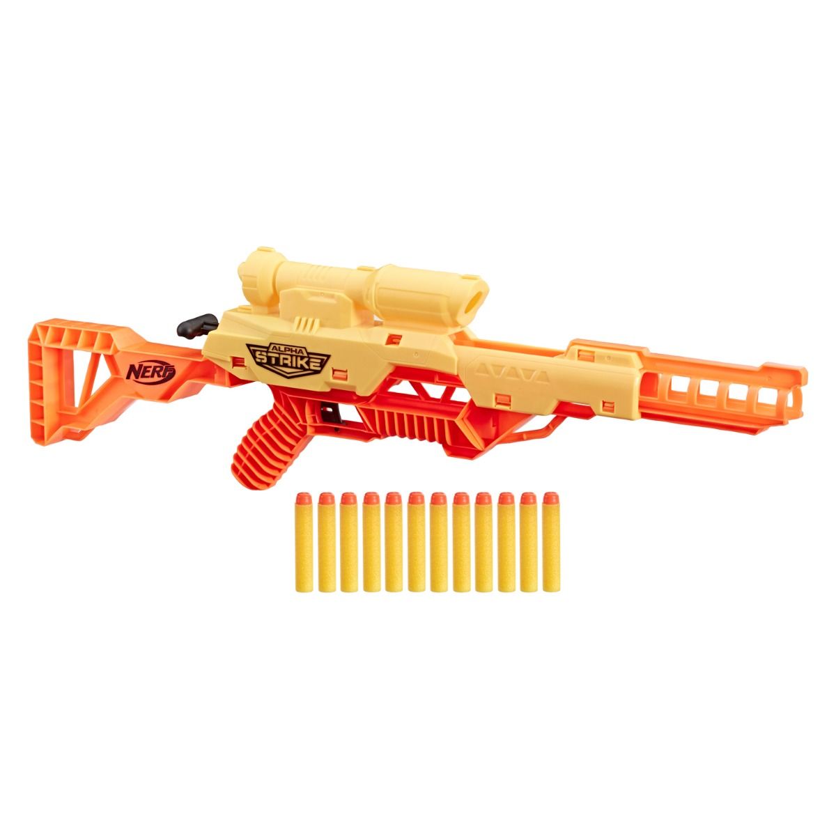 Nerf Alpha Strike オレンジブラスター - メルカリ