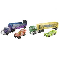 Hot Wheels Super Rigs, Transporter Vehicle 1:64 Scale Metal Car, Gift For Collectors & Kids Ages 3 Years Old & Up, Design May Vary, Assorted Multi Color