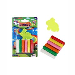 Skoodle Clay Star - 25 Gm 6 Shades Tiny Tots